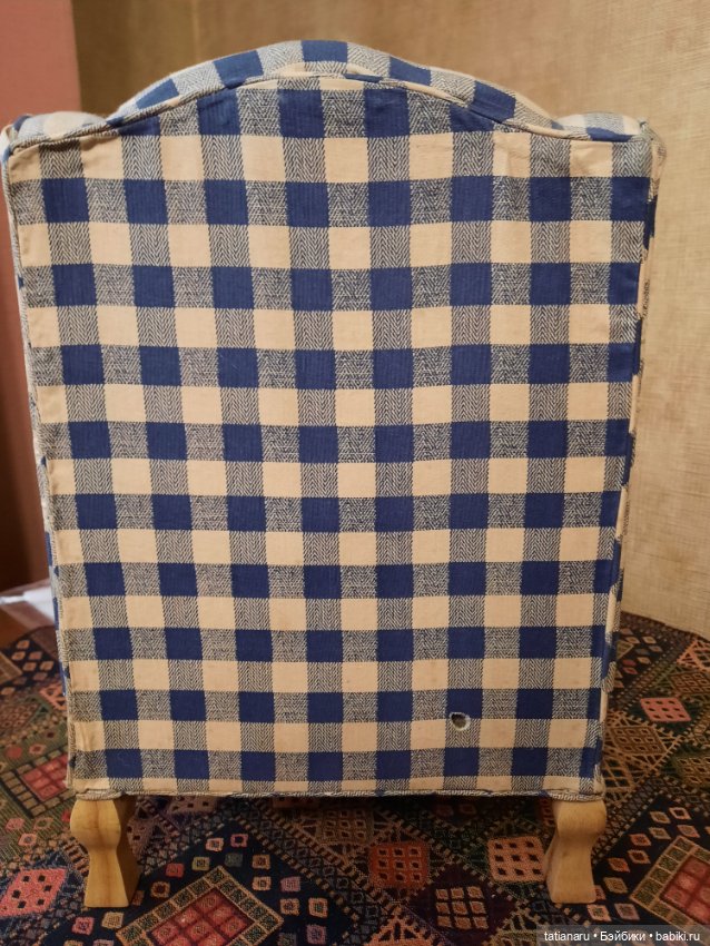 Мэгги ( Maggie) в кресле. Куколка из резин (фото 6)