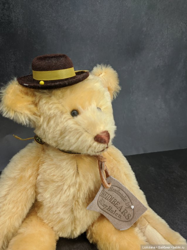 Винтажный авторский мишка от Hillary Hullen (фото 2)
