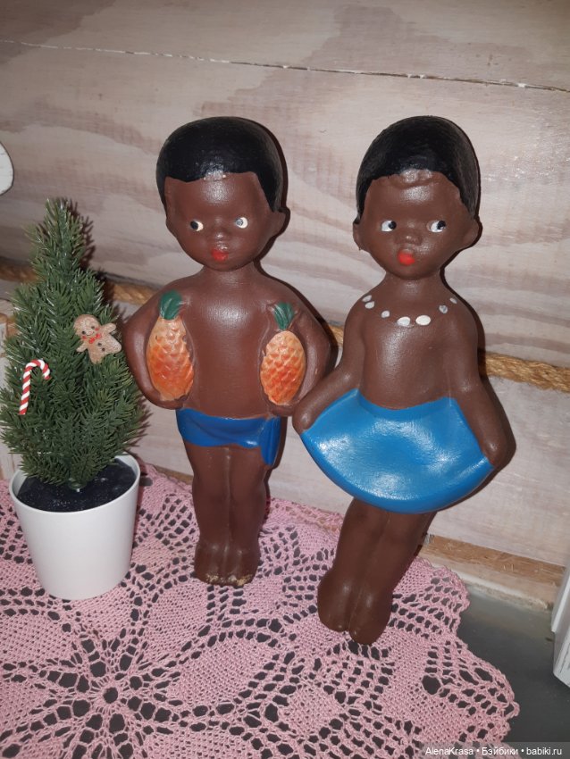 Игрушки СССР негритята — Винтажные куклы и игрушки детства