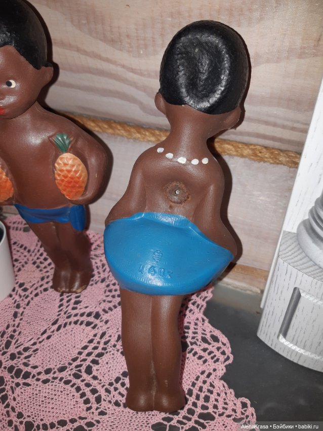 Игрушки СССР негритята — Винтажные куклы и игрушки детства (фото 2)