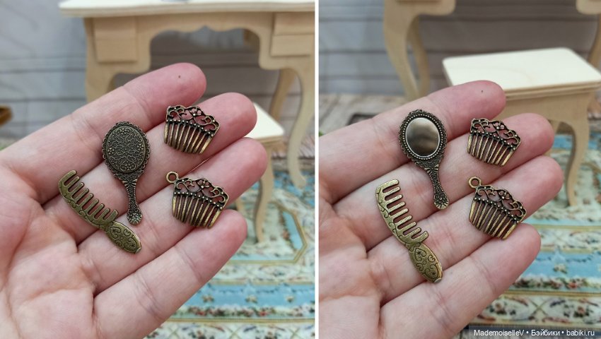 Гребешки и расчески — Миниатюра для кукол (фото 10)