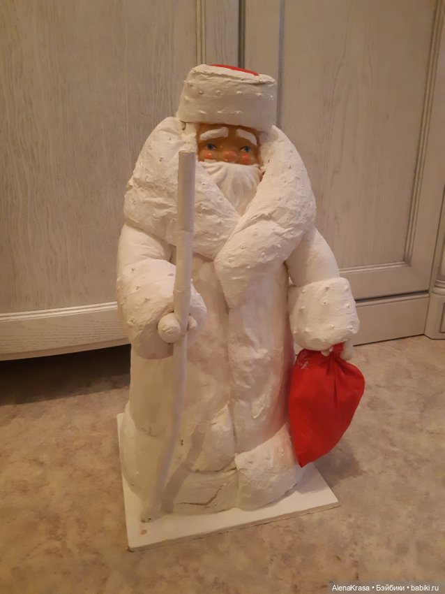 Огромный Дед Мороз — Винтажные куклы и игрушки детства (фото 4)