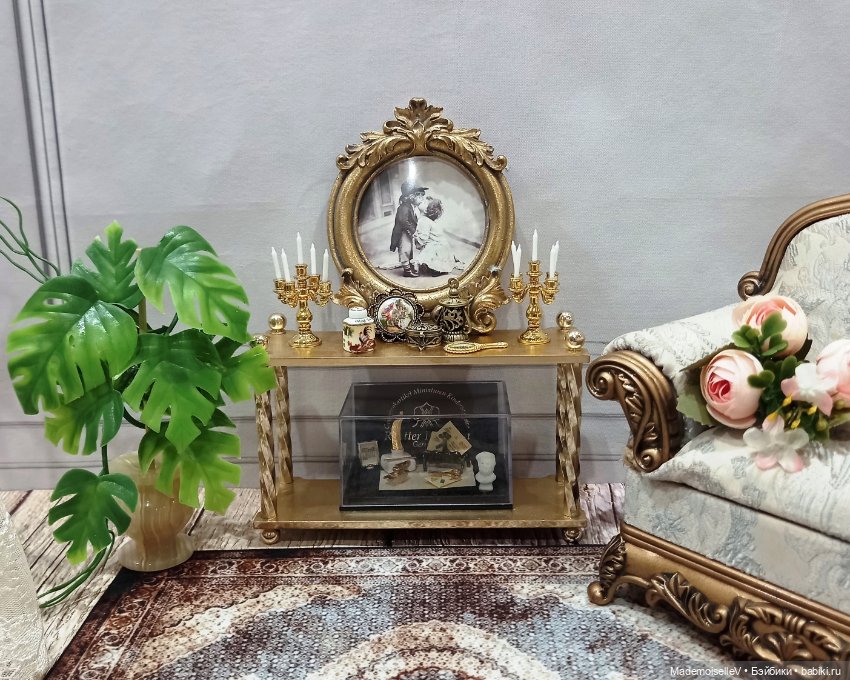 Мини зеркала ручные, металл