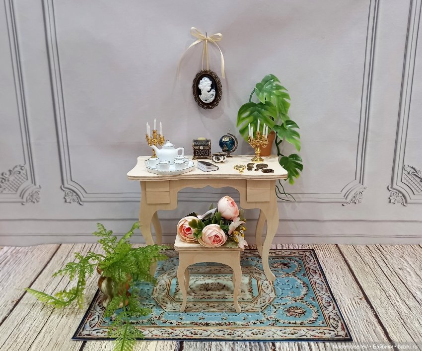 Подсвечники пятирожковые — Миниатюра для кукол (фото 9)