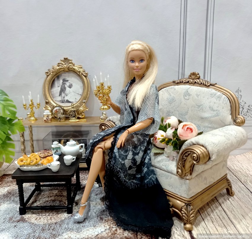 Подсвечники пятирожковые — Миниатюра для кукол (фото 6)