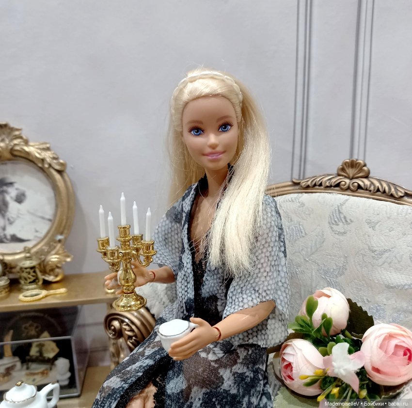 Подсвечники пятирожковые — Миниатюра для кукол (фото 7)