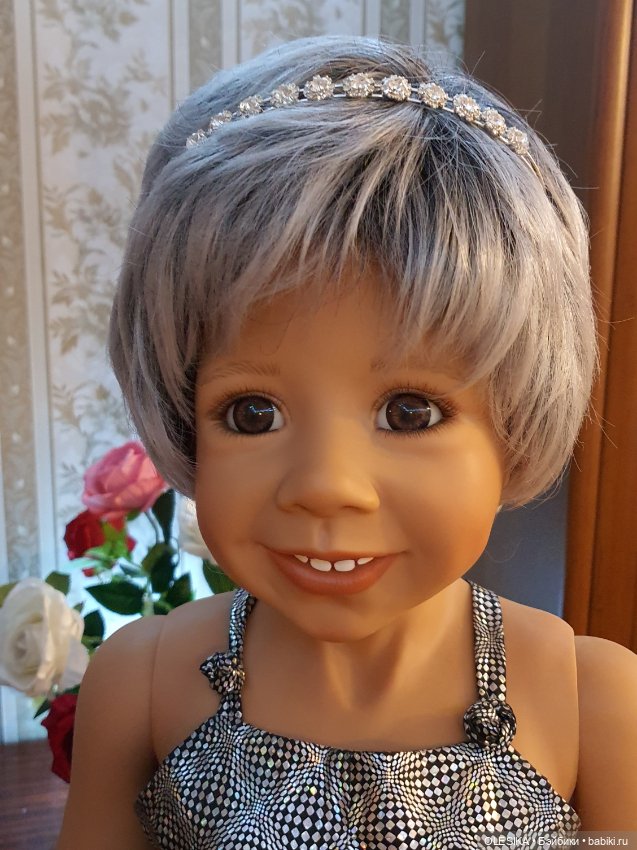 Продается новый парик для больших кукол Моники Левениг (фото 6)