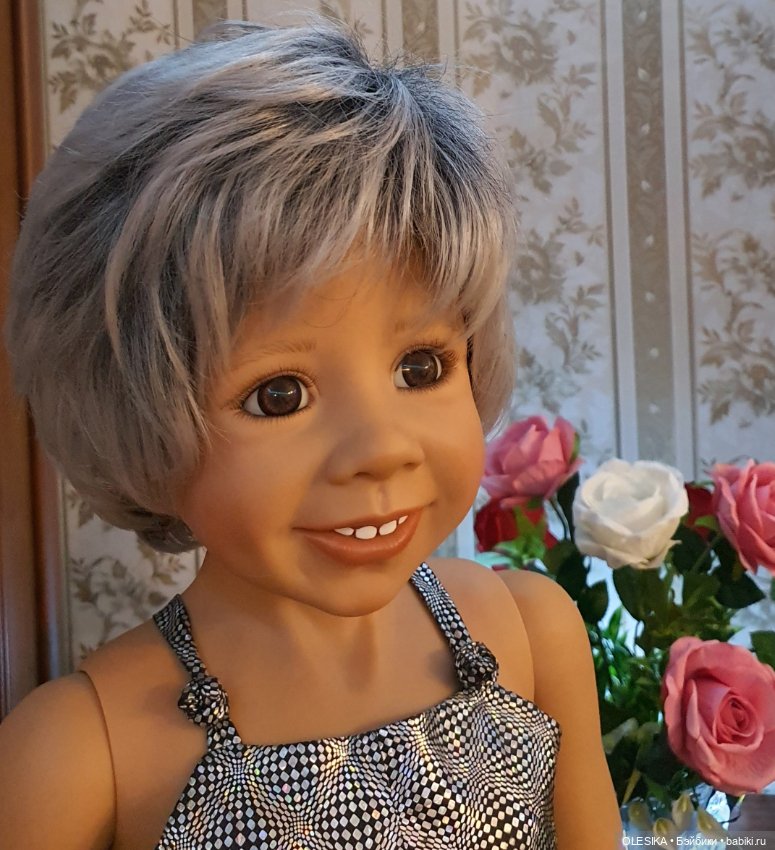 Продается новый парик для больших кукол Моники Левениг (фото 5)