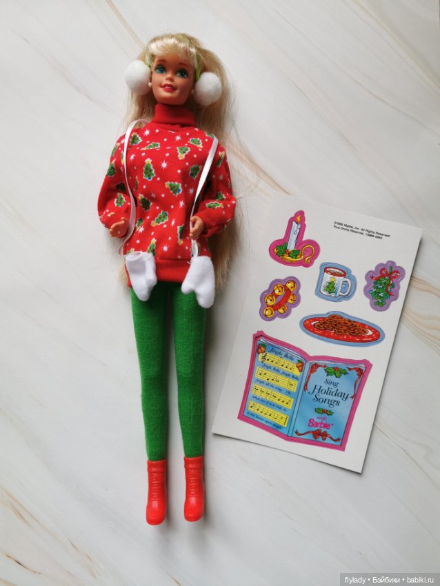 Barbie caroling fun sale