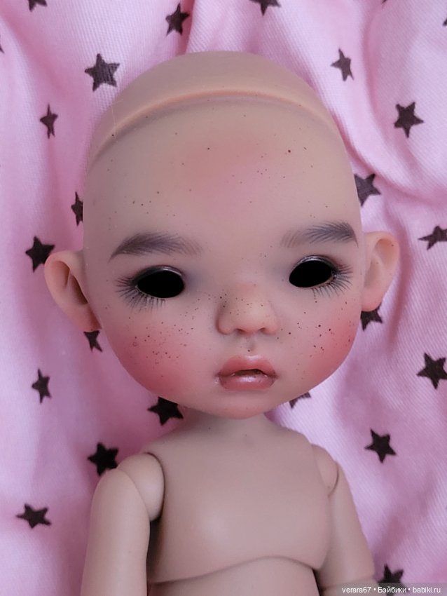 Шоколодка Sissi Twinkle от Meadow dolls в цвете шоколад.С веснушками и мейком от Мирославы.Новая