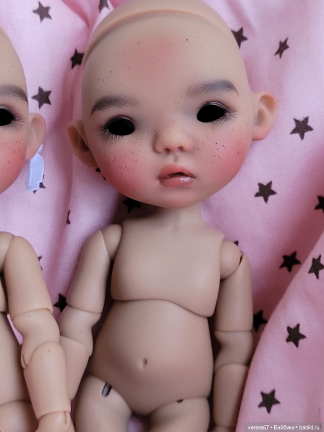 Шоколодка Sissi Twinkle от Meadow dolls в цвете шоколад.С веснушками и мейком от Мирославы.Новая