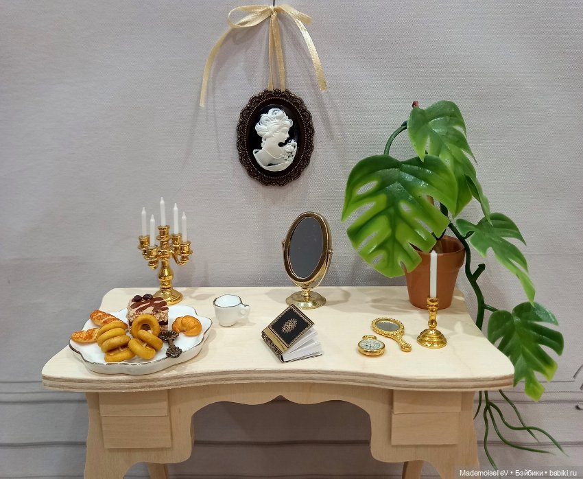 Подсвечники одинарные — Миниатюра для кукол (фото 9)