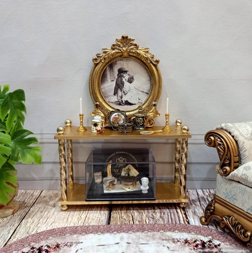 Подсвечники одинарные — Миниатюра для кукол (фото 7)