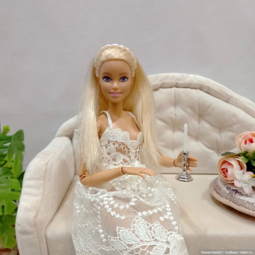 Подсвечники одинарные — Миниатюра для кукол