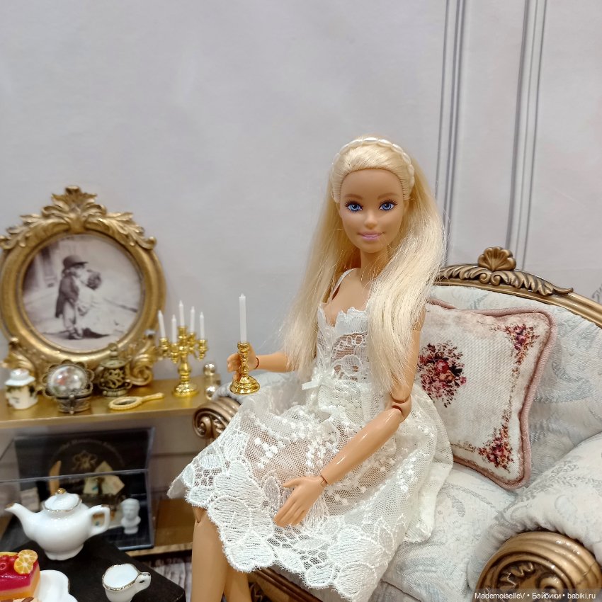 Подсвечники одинарные — Миниатюра для кукол (фото 5)