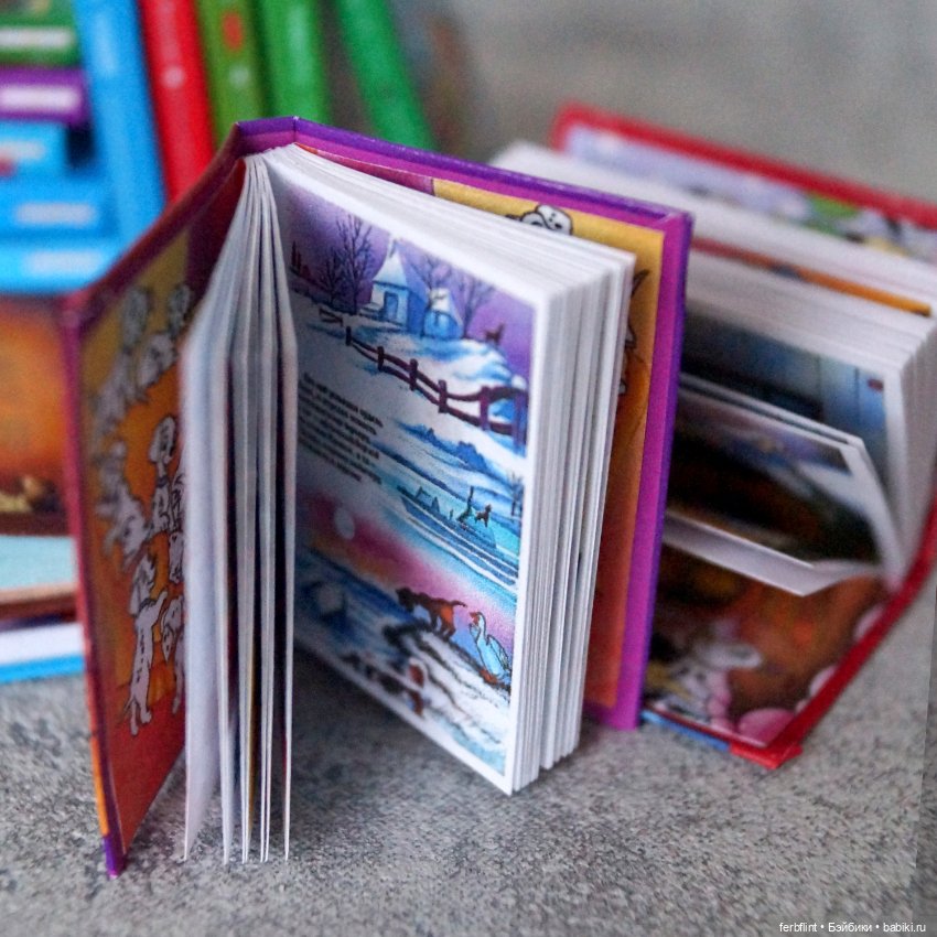 Книги классика Диснея в масштабе 1:6 (фото 9)