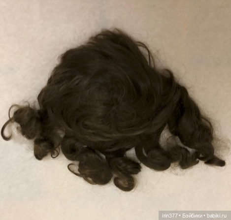 Парик искусственный для антик куклы (фото 3)