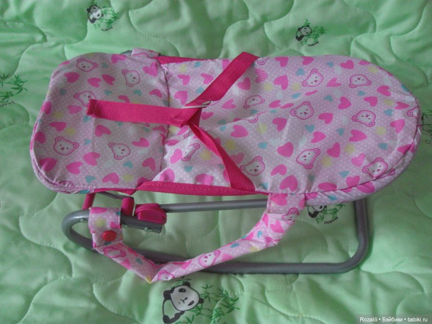 Переноска-качалка для кукол