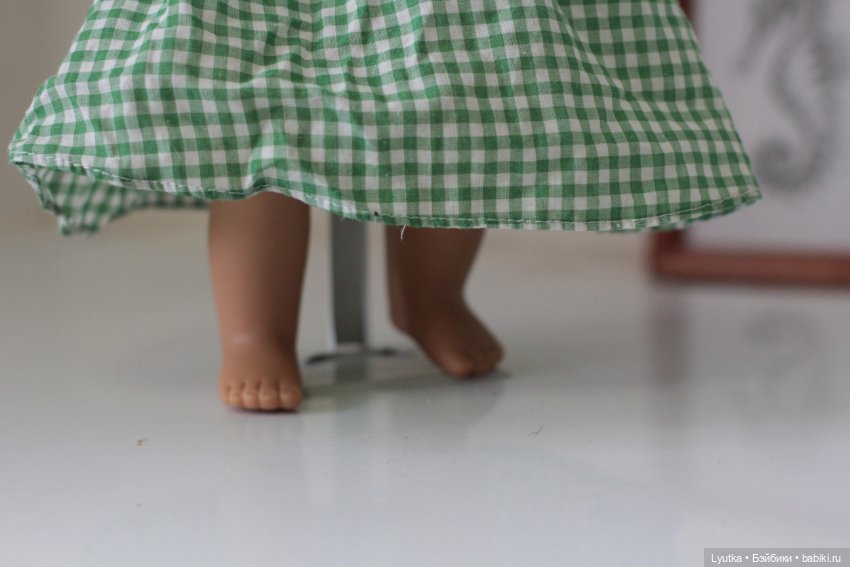 Немецкая кукла Lotus Onda брюнетка в родной одежде 36 см (фото 6)