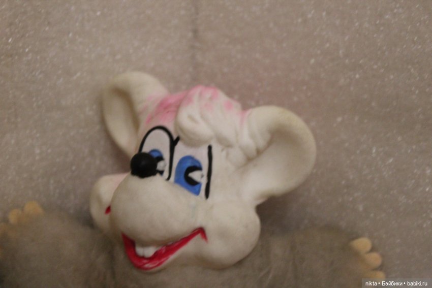 Игрушка СССР * Мышонок из Кота Леопольда * (фото 2)