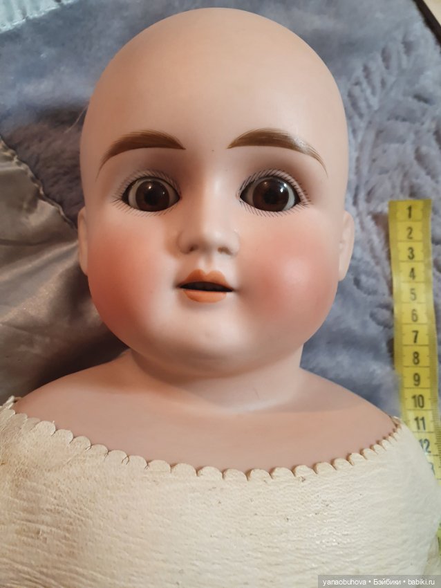 Антикварная кукла Альт Бек Готшальк, рост 56 см