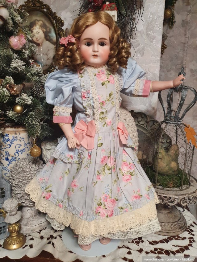 Антикварная кукла Альт Бек Готшальк, рост 56 см (фото 8)