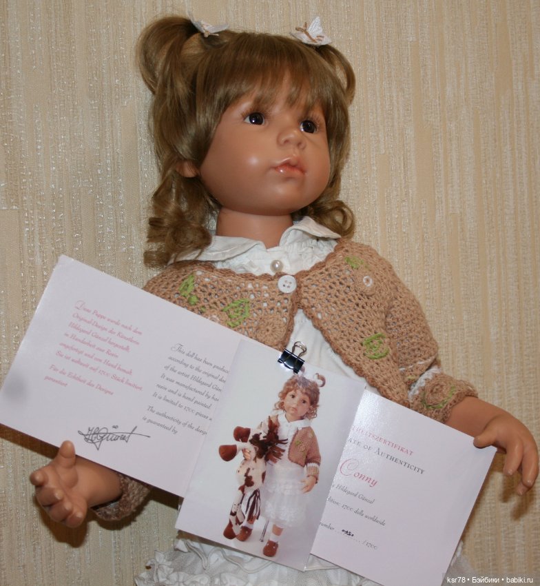 Кукла Conny от Hildegard Gunzel (фото 9)