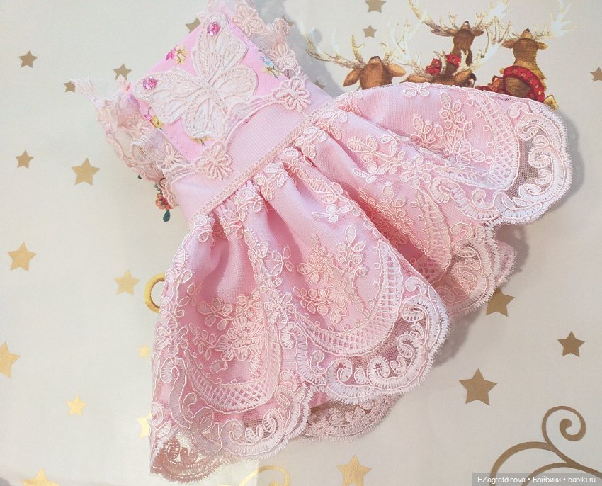 Платье и сарафан для кукол Руби Рэд 37 см Клубничное настроение (фото 3)