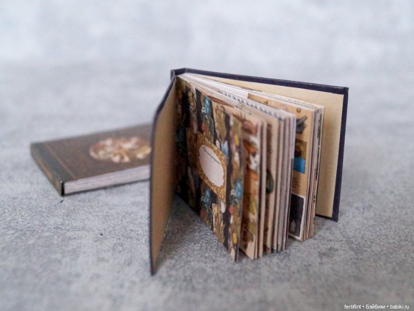 Миниатюрные книги из серии "Секретный Мир" в масштабе 1:6 (фото 3)