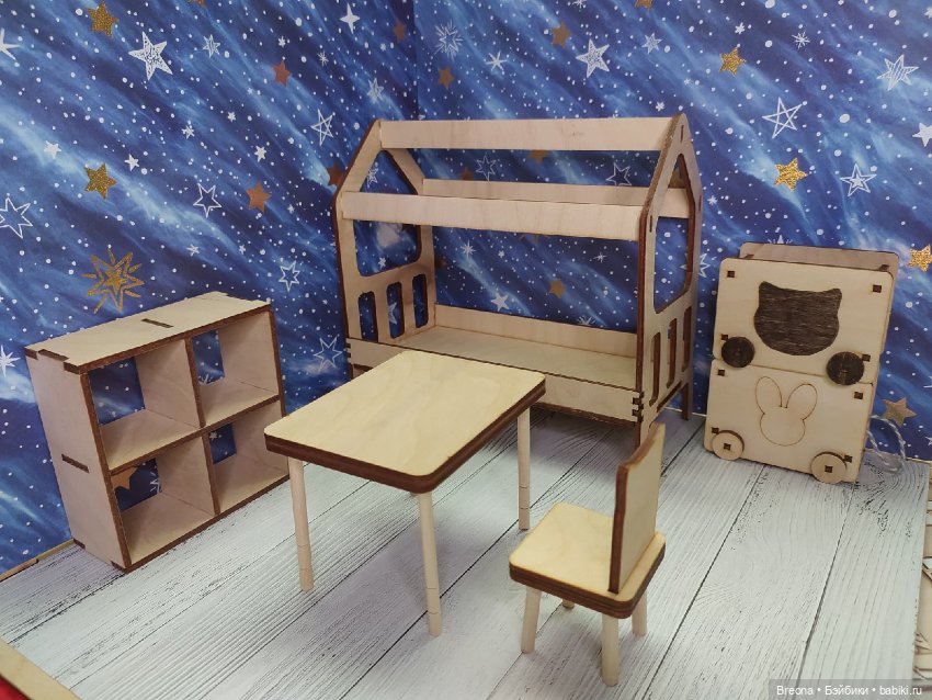 Детская: мебель для маленьких куколок (фото 7)