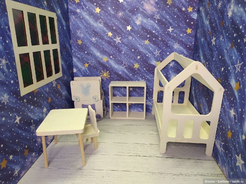 Детская: мебель для маленьких куколок
