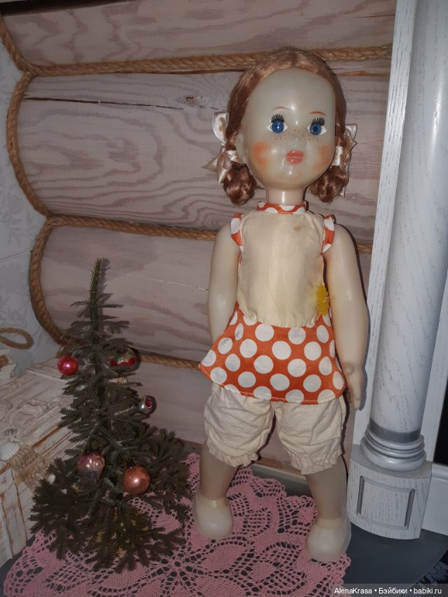 Кукла СССР паричковая — Винтажные куклы и игрушки детства