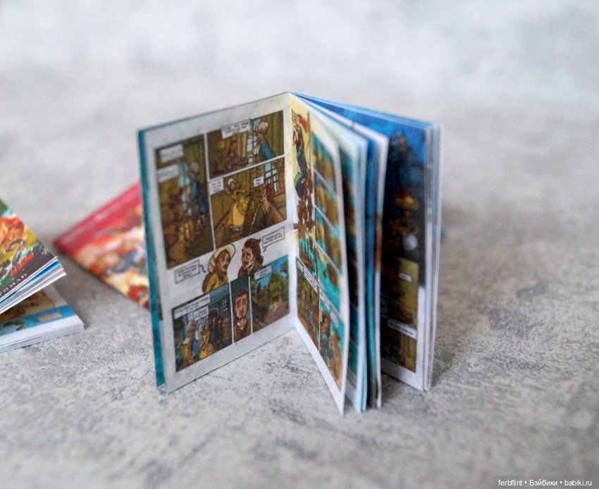 Набор комиксов "Пираты Карибского моря" в масштабе 1:6 (фото 3)