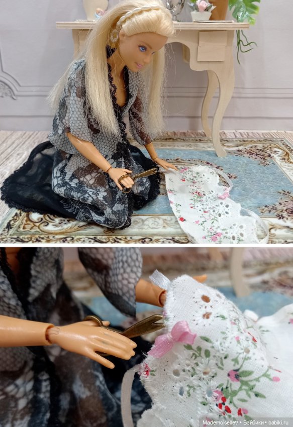 Ножницы, металл — Миниатюра для кукол