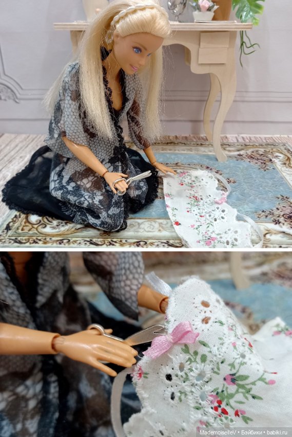 Ножницы, металл — Миниатюра для кукол