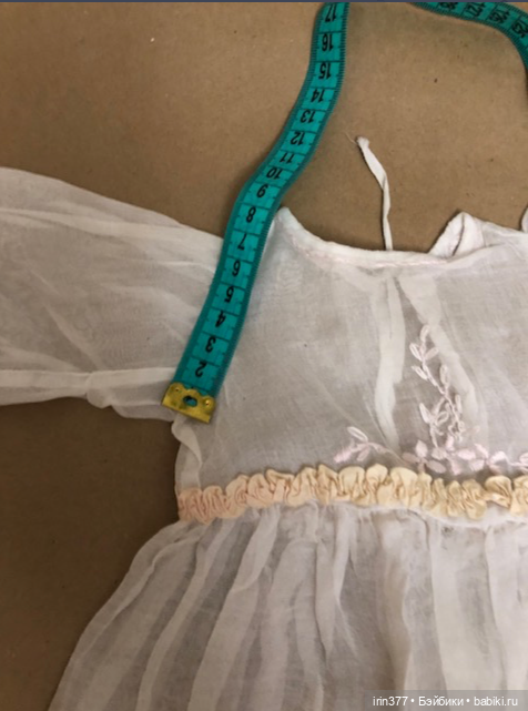 Платье крестильное, детское