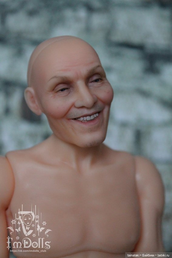 Кукла БЖД 1/6 дедушка Иль Нам из сериала "Игра в кальмара" (3д печать) (фото 7)