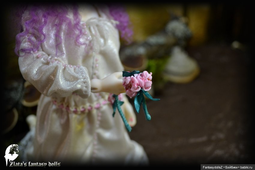 Платье Друида для BJD 1/6 30 см видеоурок и выкройка PDF (фото 7)