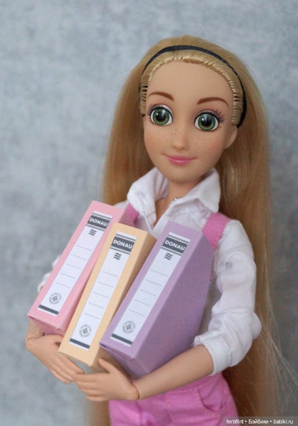 Папки для хранения бумаг и журналов в масштабе 1:6 (фото 6)