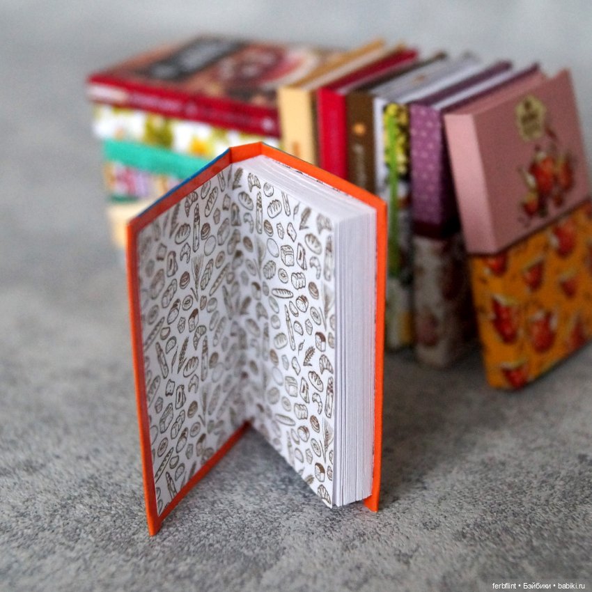 Блокноты для рецептов в масштабе 1:6 (фото 5)