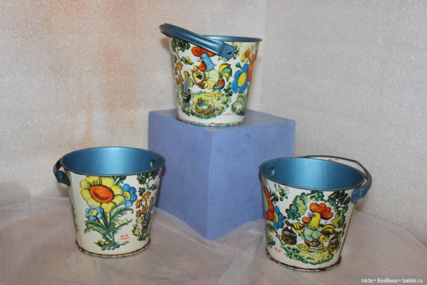 Игрушка СССР * Ведро * Жесть