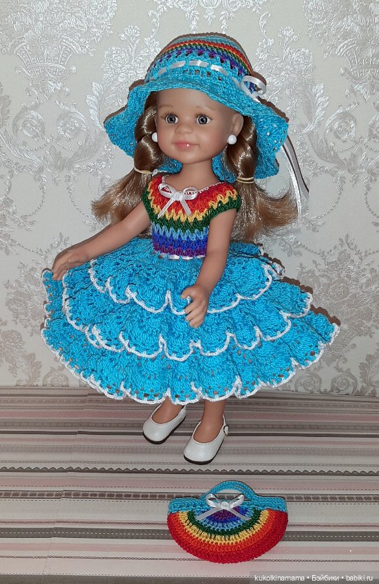 Платье для кукол Paola Reina и других (фото 2)