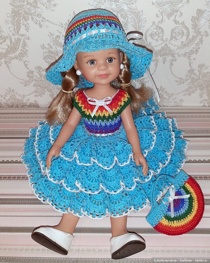 Платье для кукол Paola Reina и других