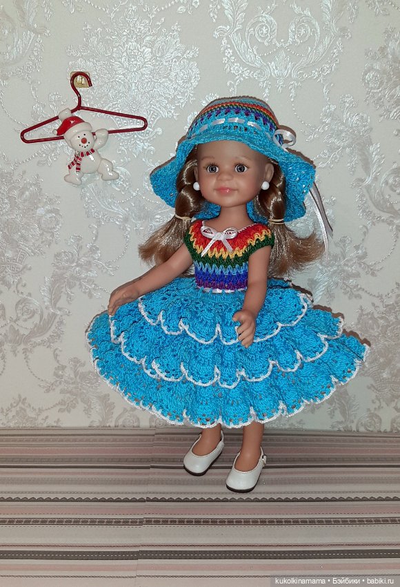 Платье для кукол Paola Reina и других (фото 3)