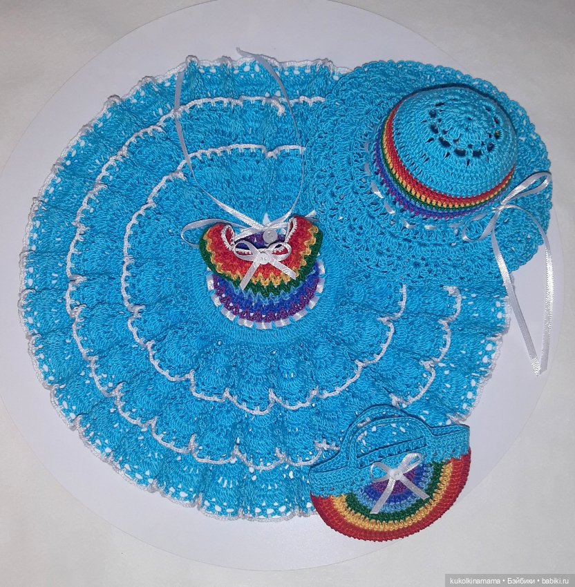 Платье для кукол Paola Reina и других (фото 6)