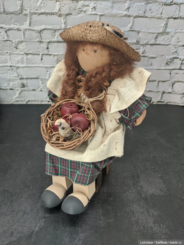 Деревянная кукла Дора Валлентайн от lizzie High