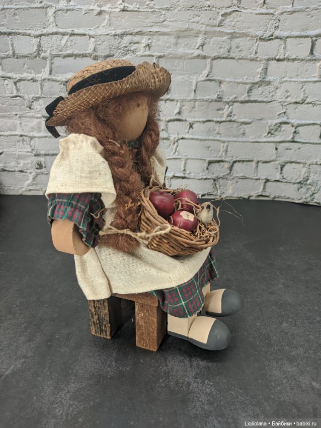 Деревянная кукла Дора Валлентайн от lizzie High (фото 6)