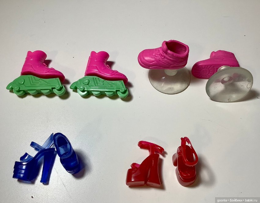 Винтажная и современная обувь для кукол барби (фото 4)