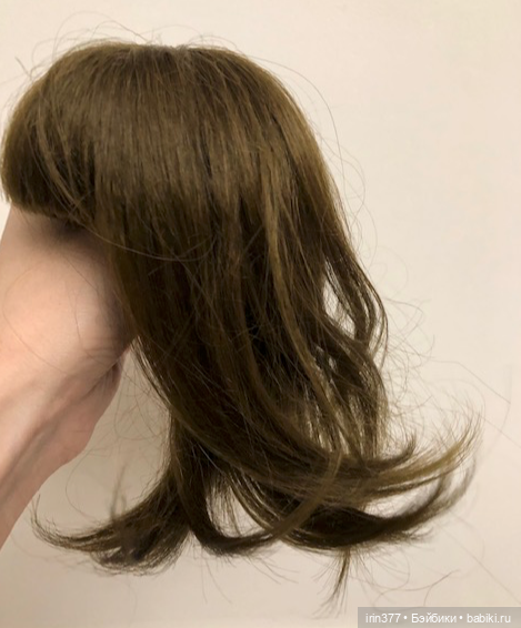 Парик для антикварной куклы, синтетика (фото 4)