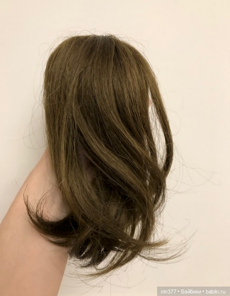 Парик для антикварной куклы, синтетика (фото 2)